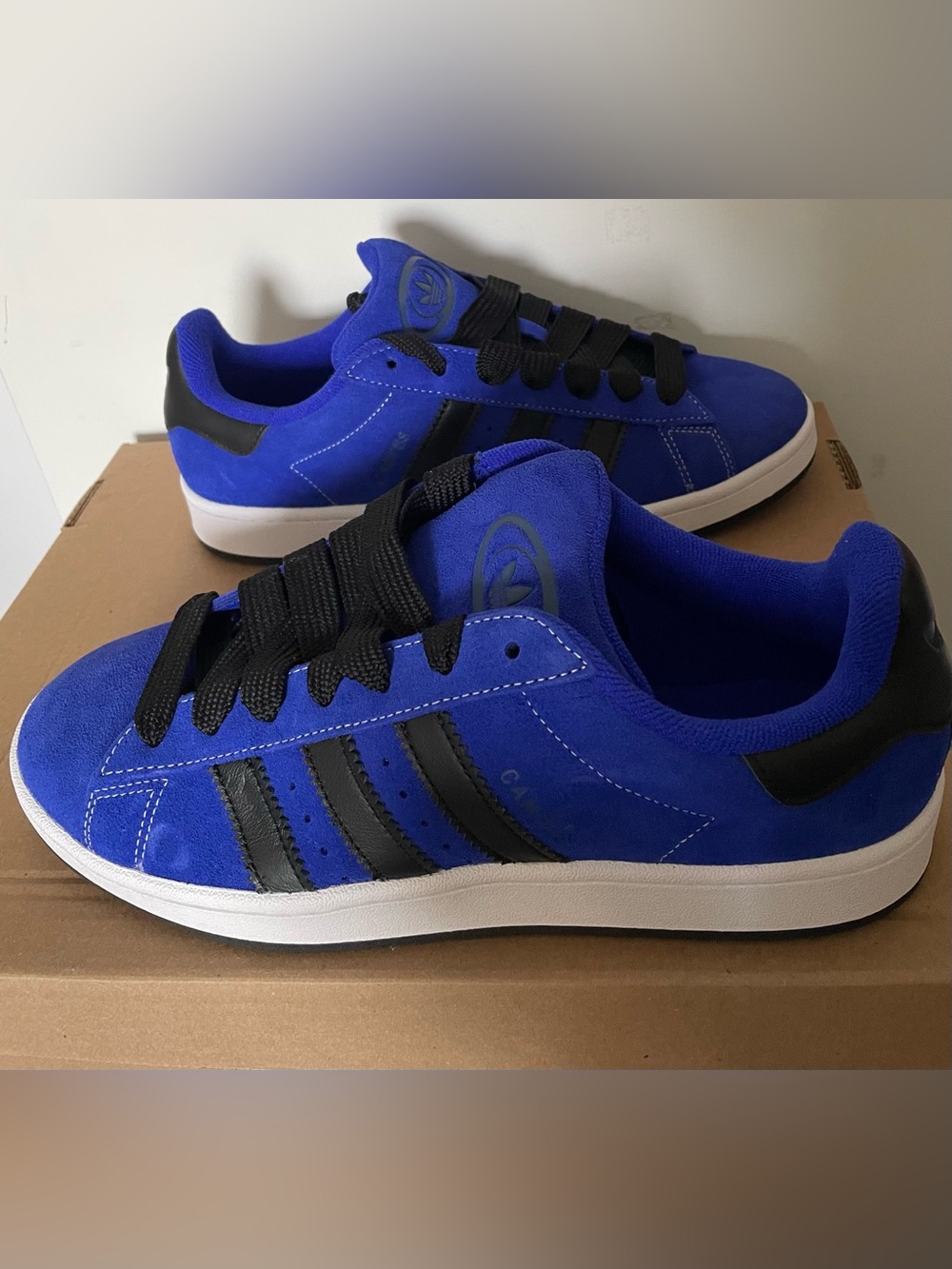 Adidas Campus 00s Suede Sneakers JQ6044  Originals Retro Casual Mens 11.5 Blue